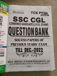 KIRAN SSC CGL QUESTION BANK