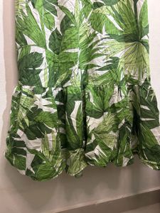 Tropical Print Midi Sundress