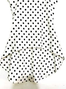 Polka Dot Sleeveless Top