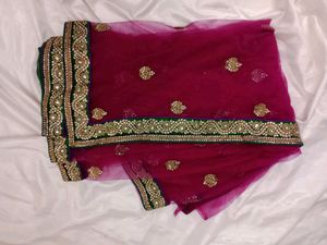 Zadozee Work Saree