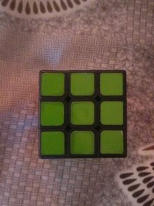 Green Rubik's Cube