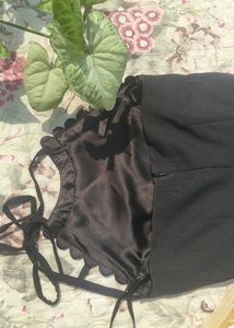 Black Mini Dress (Bollywood Style)
