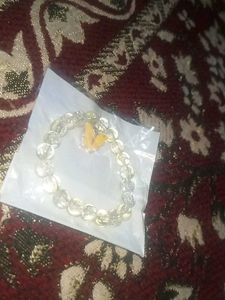 Butterfly Charm Beaded Bracelet