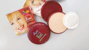 ABHI Rose Powder Compact