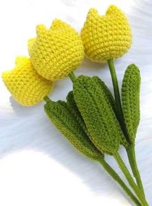 Crochet Tulip 🌷🌷🌷