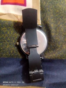 Fastrack Black Analog Watch