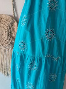 Stunning Turquoise Maxi Dress 👗