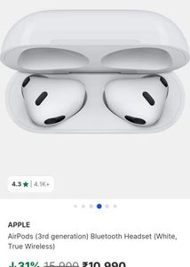 Apple AirPods (3rd generation)