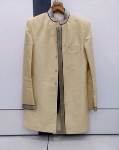 Elegant Cream Sherwani