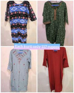 Set of 4 Kurtis size 40