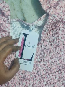 Pink Colour Dress With Puff Sleeves ✨❤️🌸🌸🌸🧿🧿