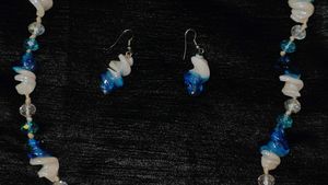 Beaded Necklace &amp; Earring Set
