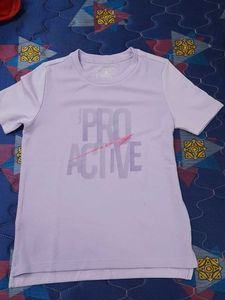 Van Huesen Pro Active Lavender T-shirt