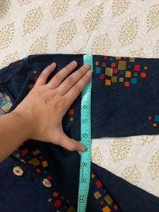 Dark Blue Kurta