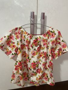 Floral Off-Shoulder Top
