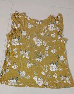 Mustard daily wear top