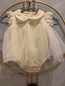 Cute Baby Girl Dress with headband