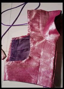 Elegant Purple Banarasi Saree