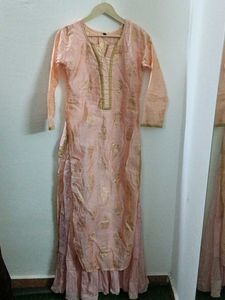 Party Wear Full Length Kurti