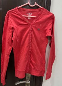 Ajile Button Down Top