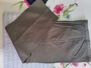 Combo 2 Men Pants Khaki And Navy Blue Color