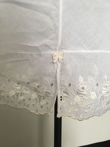 Aesthetic White Cotton Dress