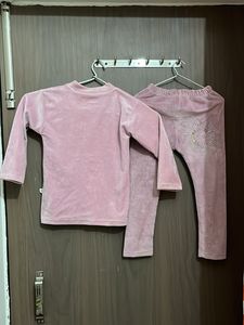 valvet Cute Pink Kids cord set