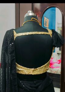 Sequence Saree With Blouse