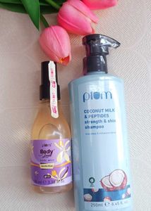 Plum Vanilla Vibes Mist + Coconut Peptide Shampoo