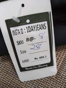 B@08 Size-28 Cargo Jeans