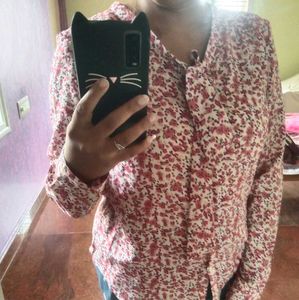 beautiful flower print top