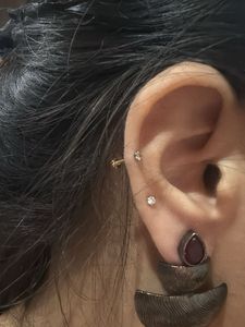 Oxidized Earrings with free Maang Tikka