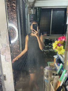 Back Less Black One Piece