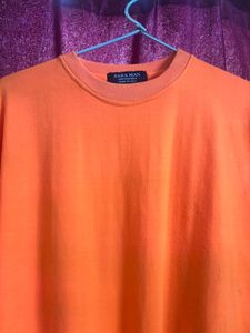 Zara Orange Wool Sweater