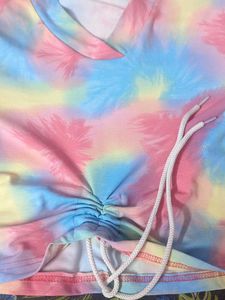 Tie-dye Crop Top