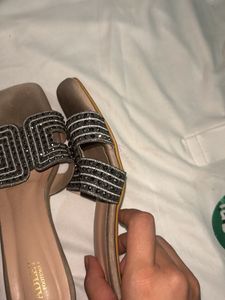 Beautiful Stone Work Heels