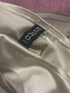 H&amp;M Original White Corset Tank
