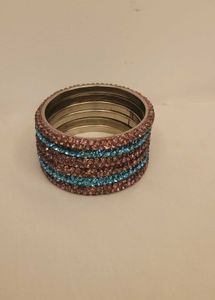 Hyderabadi Crystal Bangles