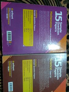 Class X Sample Paper Maths And Science