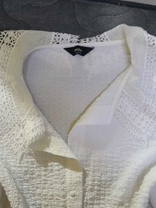 White Puff Sleeve Blouse
