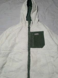 Olive Green Hooded Jacket