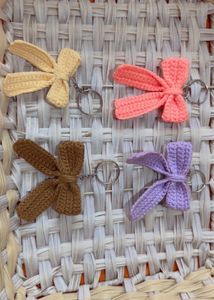 Crochet Bow Keychains