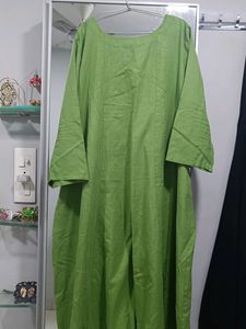 Princess Anarkali Green Kurti