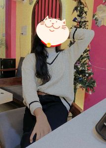 Beige Knit Sweater