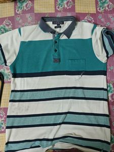 AB SPORT Tommy Hilfiger Striped Polo Shirt