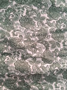 Floral Print Green Dress