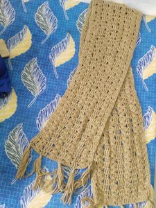 Crochet Knit Scarf