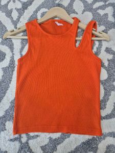 Orange Tank Top