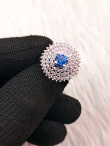Pure Silver Ladies Ring
