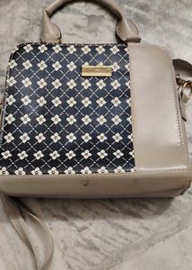 White And Black Bag
